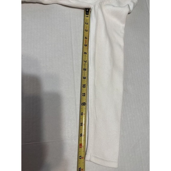 Lauren Ralph Lauren Petite Jacket Women's Size P/P White Button Down Zip Pocket - Picture 12 of 16